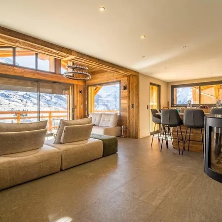 Les Du Pic 26 Pers Vue Panoramique Chalet Les Deux Alpes